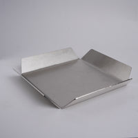 STAINLESS BRASS NAPKIN HOLDER